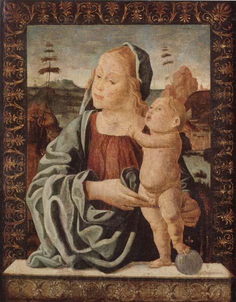 unknow artist The madonna and child